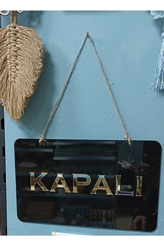 Mağaza Açık Kapalı Tabelası