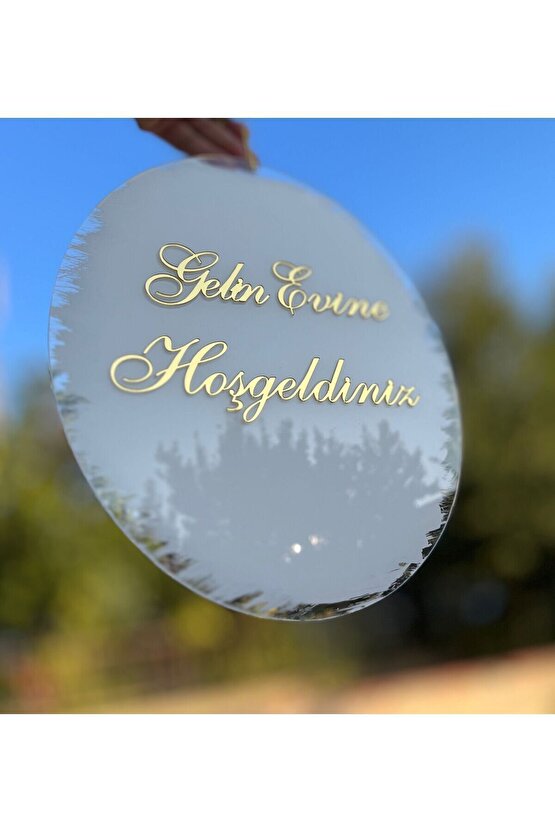 Gelin evine hoşgeldiniz kapı süsü