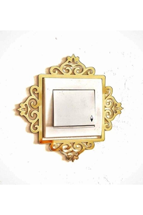 Gold Standart Priz Çerçevesi Tekli Gold Prizlik