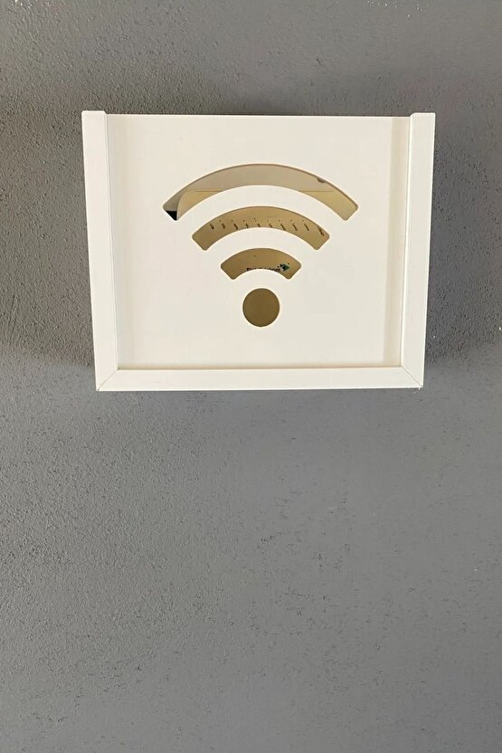 Modem Saklama Kutusu Duvar Düzenleyici Mdf Uzunluk (22CM) Genişlik (28CM) Derinlik (12CM)