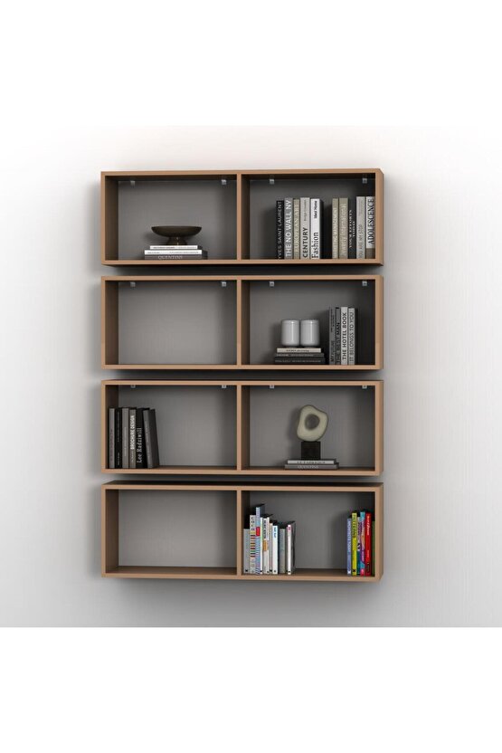 KUTU RAF - MODEL 5 (DERİNLİK 15 CM ) CAPPİCİNO
