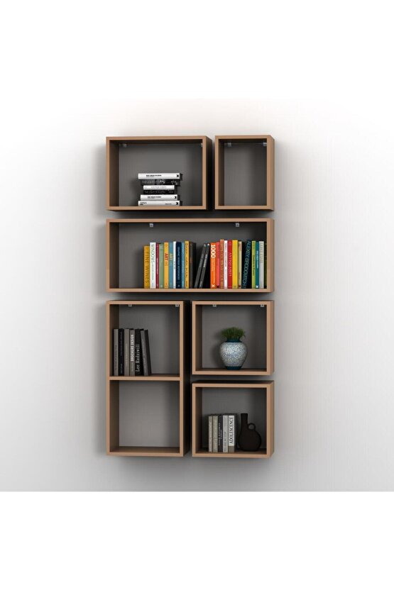 KUTU RAF - MODEL 3 ( DERİNLİK 20 CM ) CAPPİCİNO