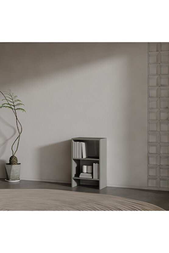 PULSE SUNTALAM KİTAPLIK ( 80 X 50 X 30 ) ANTRASİT ( MAT )