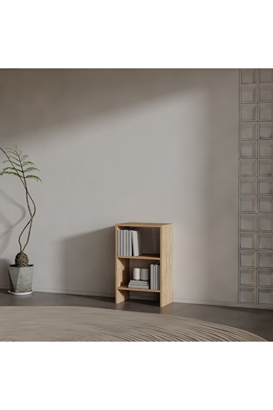 PULSE SUNTALAM KİTAPLIK ( 80 X 50 X 30 ) ATLANTİK ÇAM ( MAT )