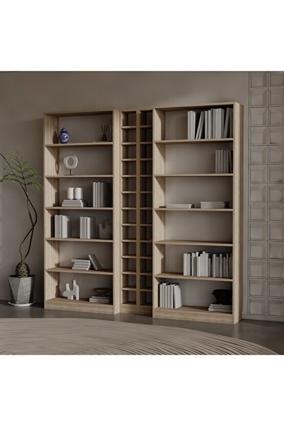 MAX SUNTALAM KİTAPLIK ( 200 X 200 X 28 ) CORDOBA ( MAT )