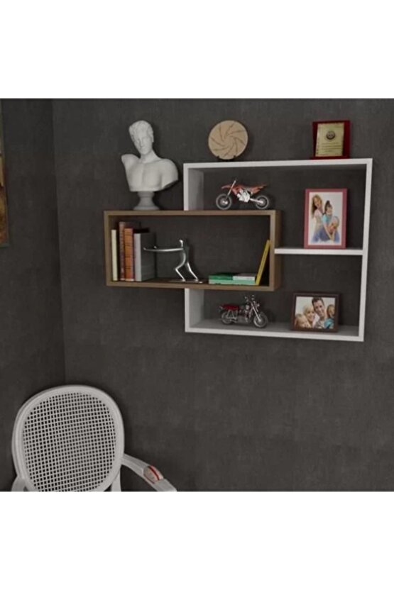 Elipsis Duvar Rafı