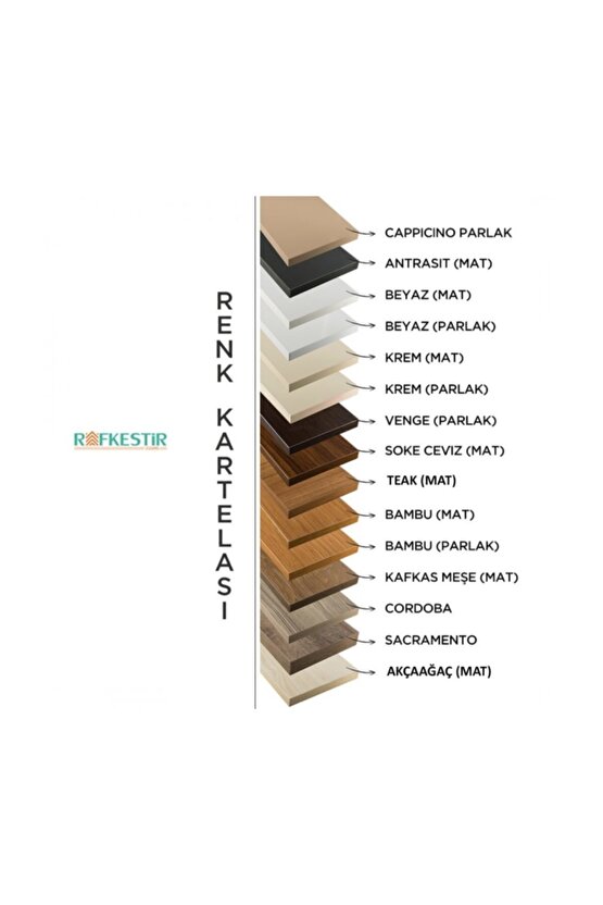 4 Lü Raf Set ( 90-90-80-80 )