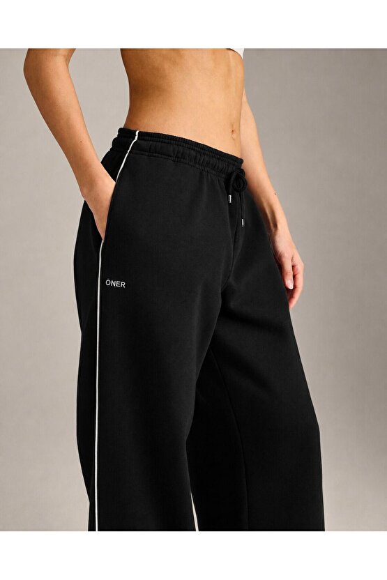 Oner Active Siyah Jersey Jogger Eşofman