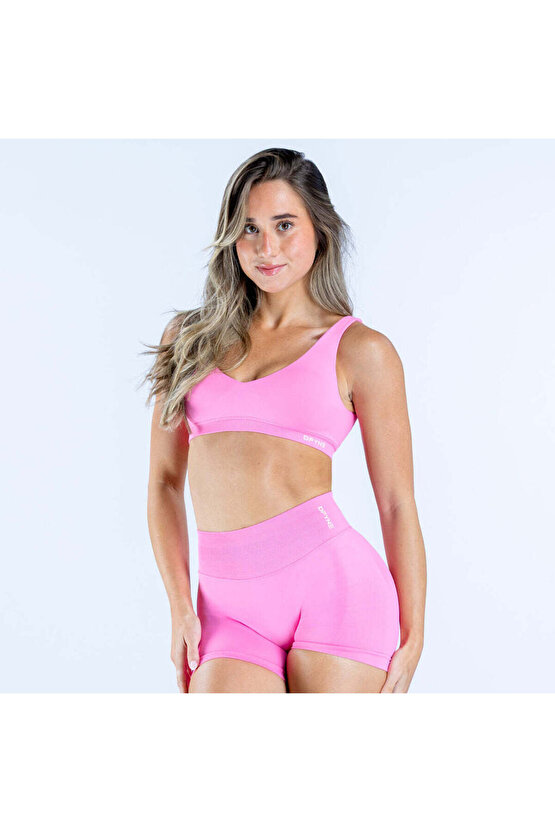 Impact Scoop Back Bra Winter Berry