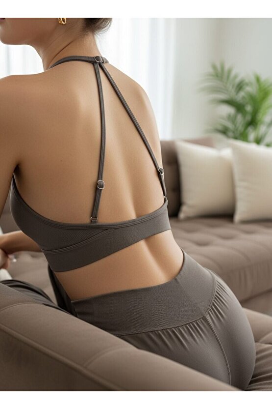 Aniri Seamless Spor Bra - Antrasit