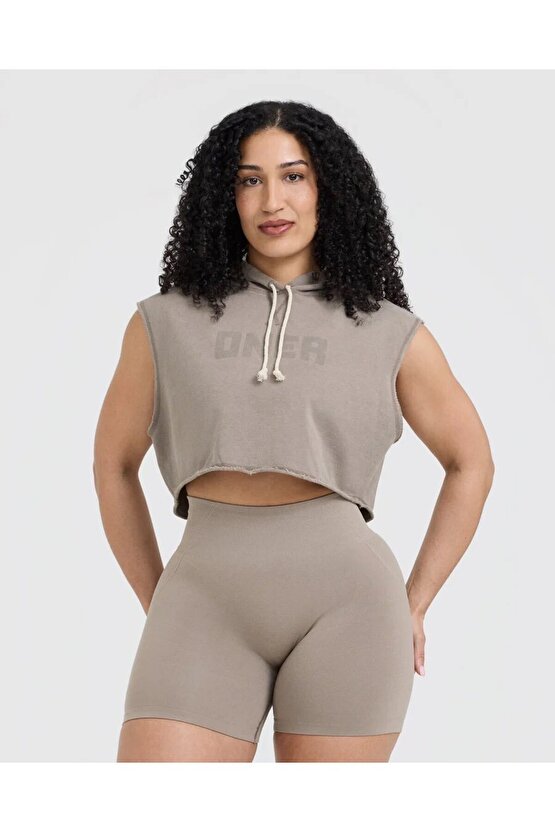Oneractive Crop Ceket Mavi