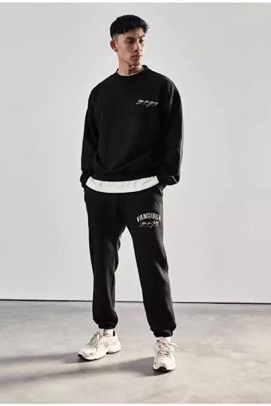 Unisex Sweatshirt Siyah