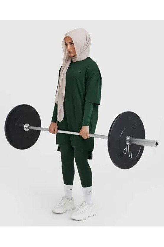 Oneractive Uzun T-shirt Orman Yeşili