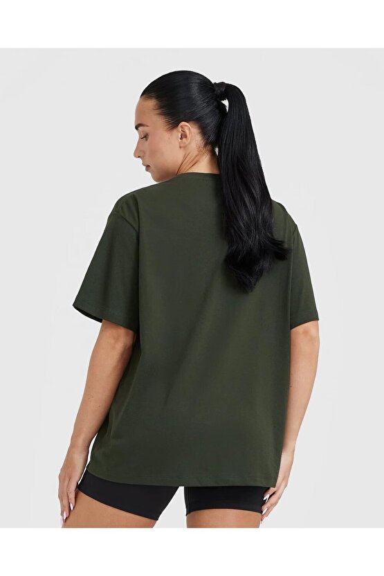Oneractive t-shirt Haki Yeşil