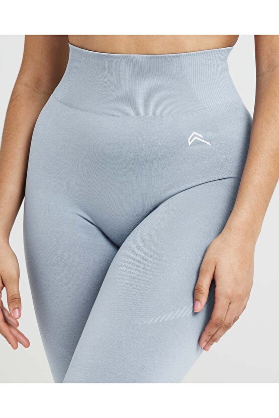 Oneractive düz model tayt Buz Mavisi