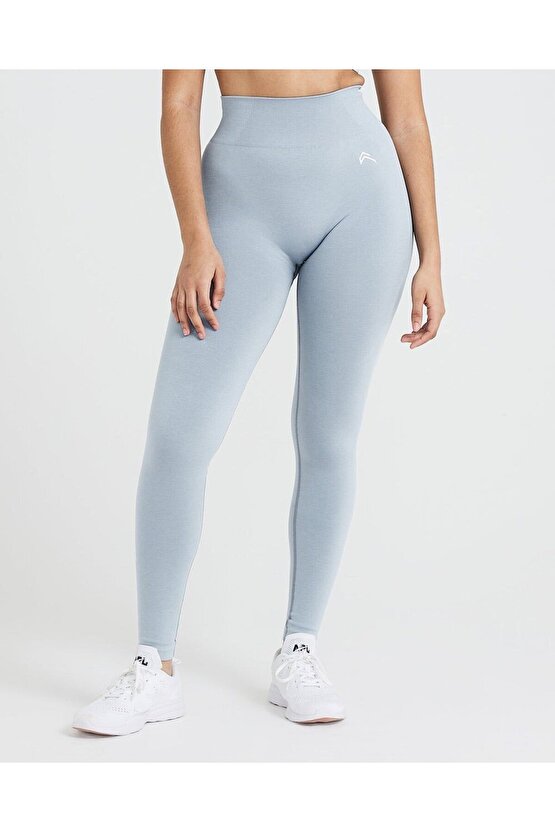Oneractive düz model tayt Buz Mavisi