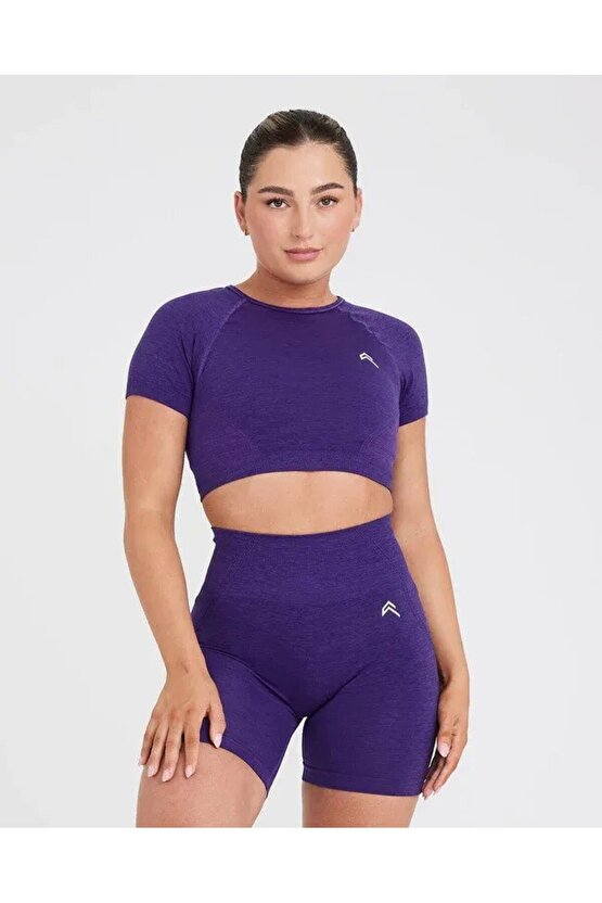 Oneractive Crop Kısa Kol