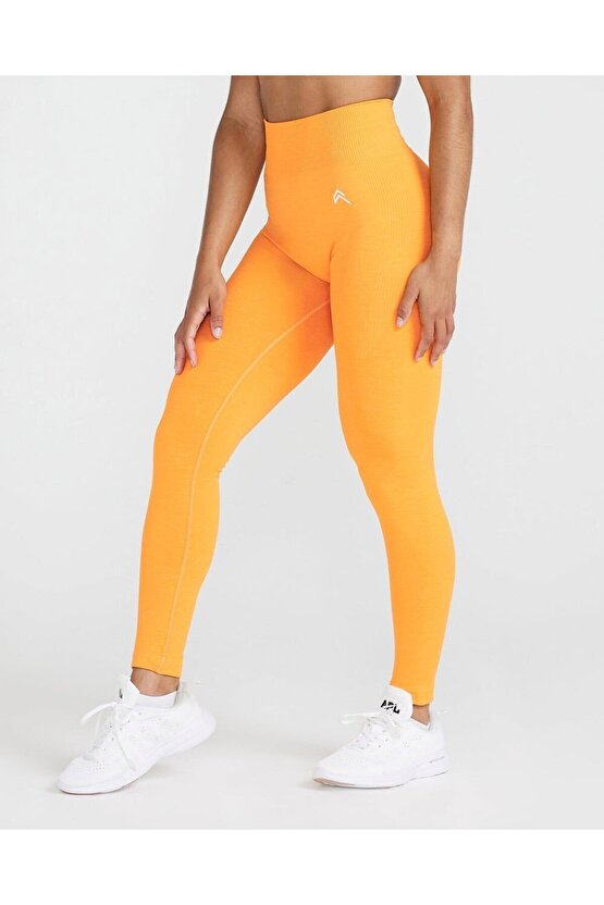 Oneractive düz model tayt Hardal Sarısı
