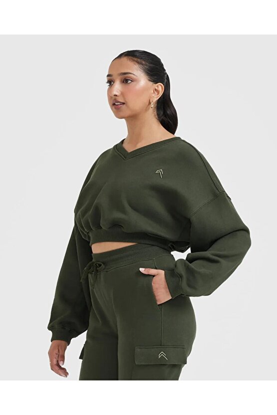 ONERACTİVE SWEATSHİRT Orman Yeşili