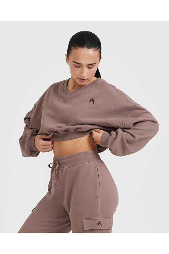 ONERACTİVE SWEATSHİRT Vizon