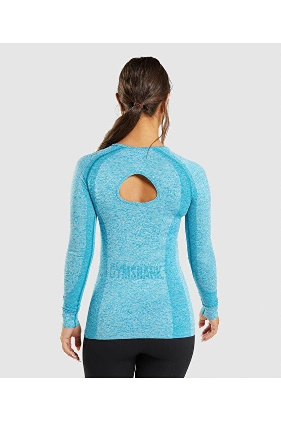Gymshark Uzun Kol Body Turkuaz