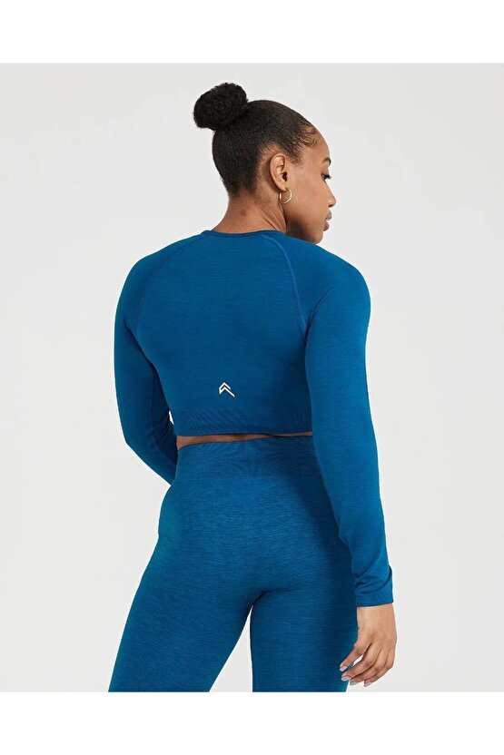 Oneractive Crop Top Deep Blue