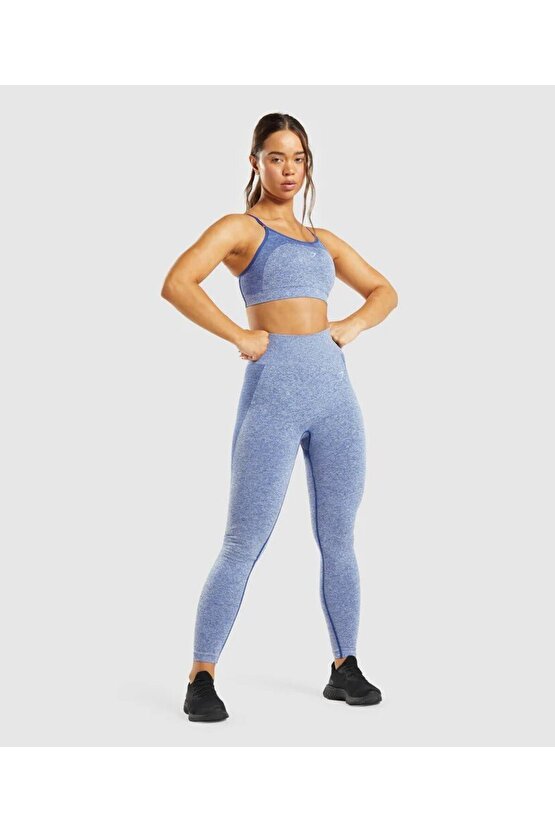 Gymshark Flex Tayt Açık Çivit Mavisi