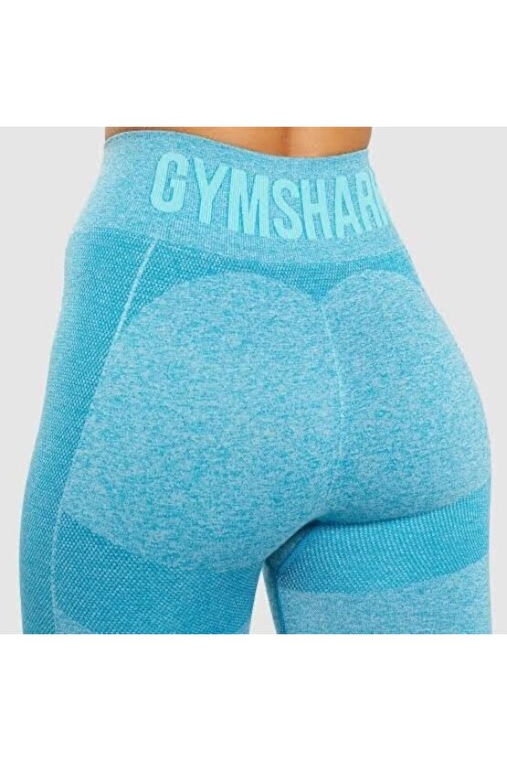 Gymshark Flex Tayt Turkuaz