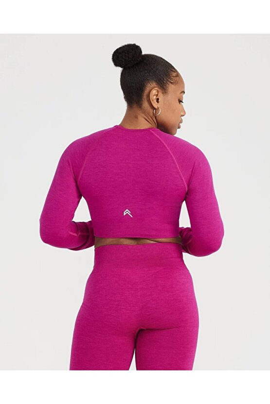 Oneractive Crop Top Mürdüm
