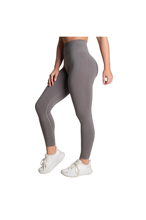 Better Bodies Büzgülü Tayt Gri