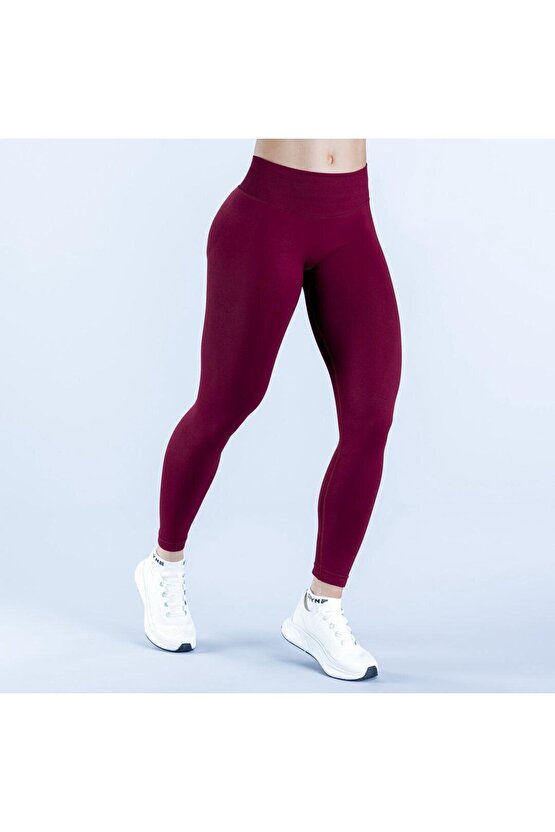 Bordo Seamless Tayt - Toparlayıcı