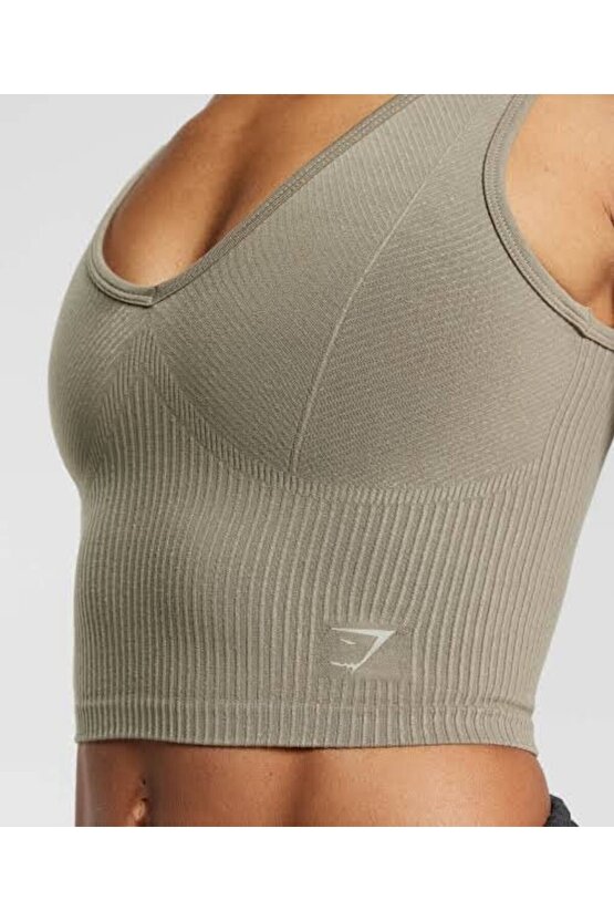 Gymshark Rest Day Atlet Zeytin Grisi