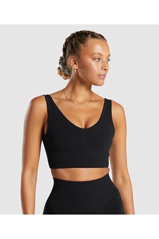 Gymshark Rest Day Bralet Siyah