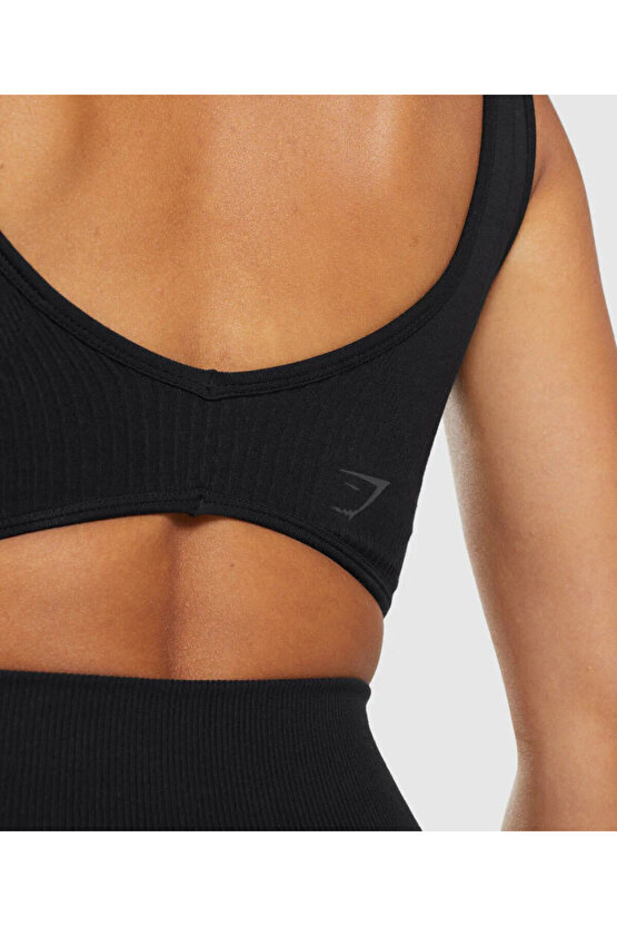 Gymshark Rest Day Bralet Siyah