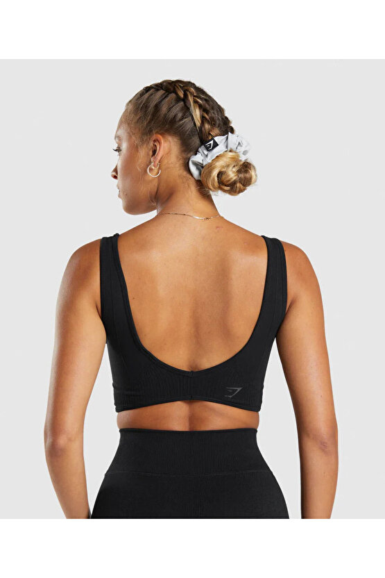 Gymshark Rest Day Bralet Siyah