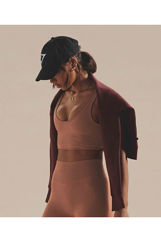 Gymshark Rest Day Bralet Kiremit Rengi