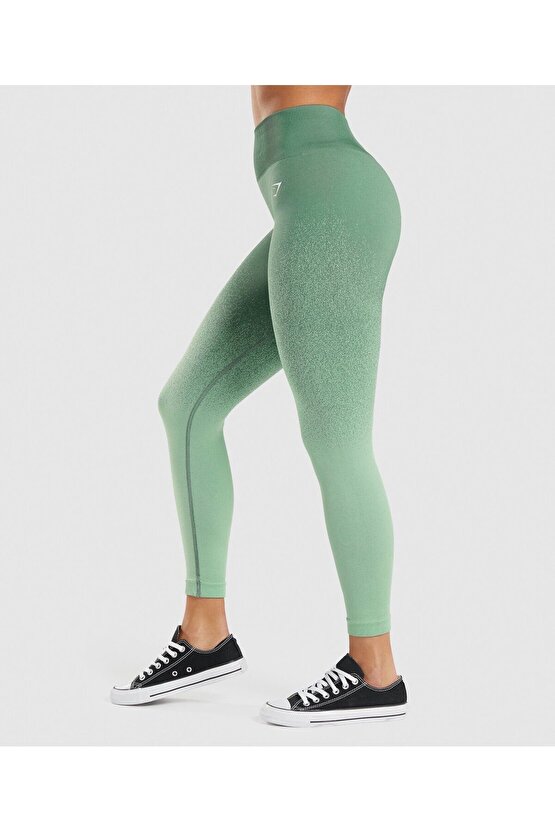 Gymshark ombre tayt Fıstık Yeşili