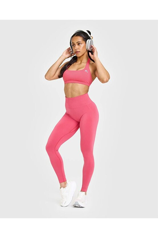 Effortless Seamless Leggings – Coral Pink