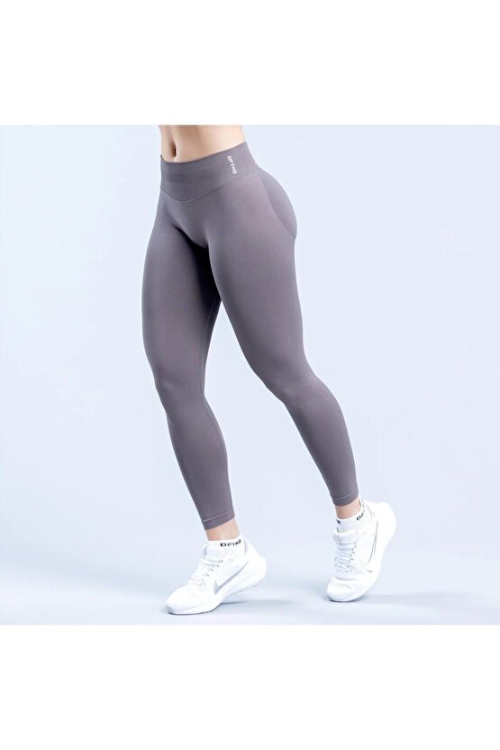 Seamless Scrunch Tayt - Truffle