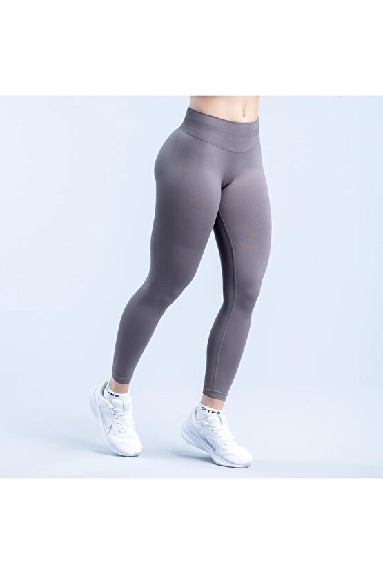 Seamless Scrunch Tayt - Truffle