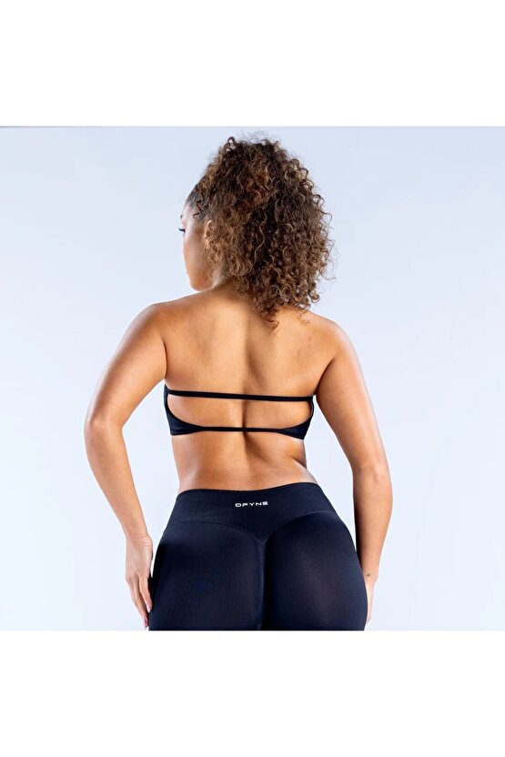 Strapless Bandeau Bra - Siyah