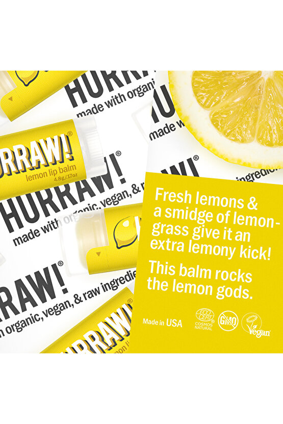 Limonlu Dudak Balmı