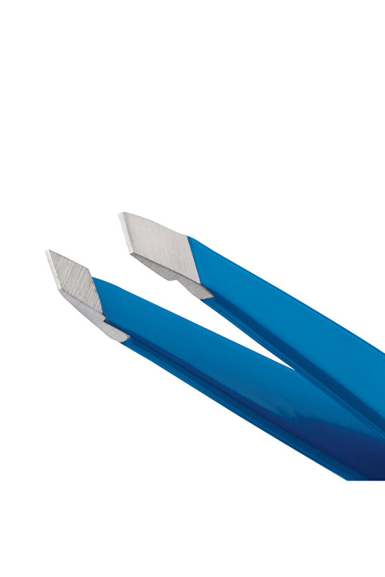 Mini Slant Tweezer Bahama Blue - Bahama Mavisi Cımbız