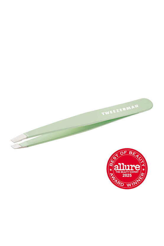 Slant Tweezer Pistachio - Fıstık Yeşil Cımbız