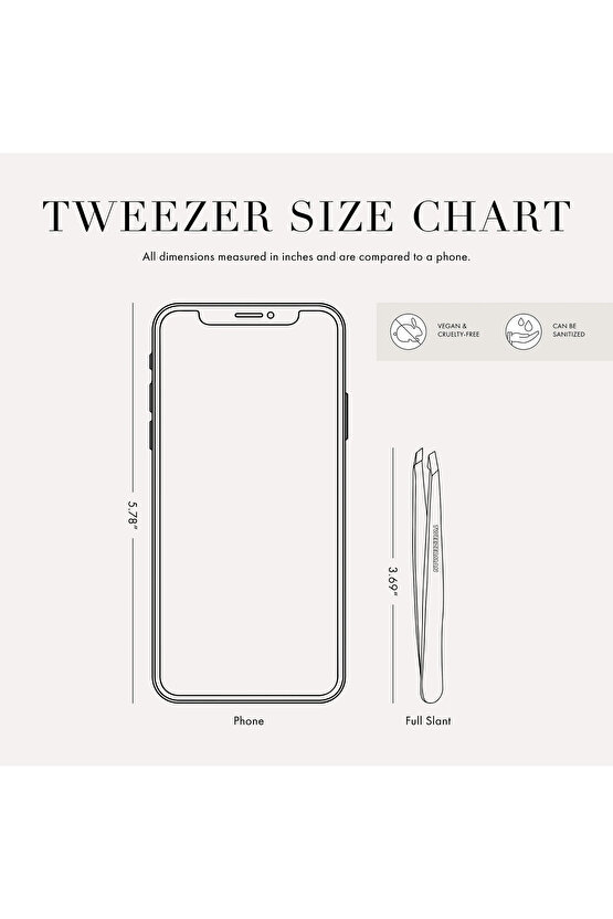 Slant Tweezer Pistachio - Fıstık Yeşil Cımbız