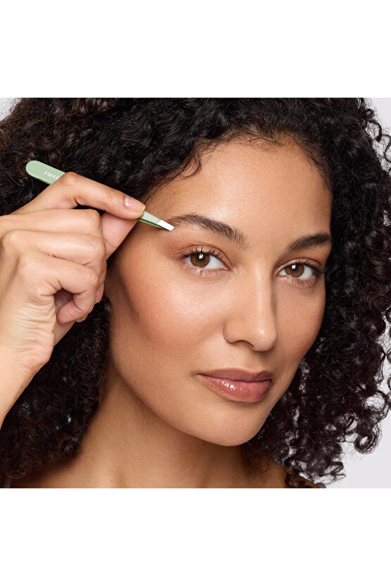 Slant Tweezer Pistachio - Fıstık Yeşil Cımbız
