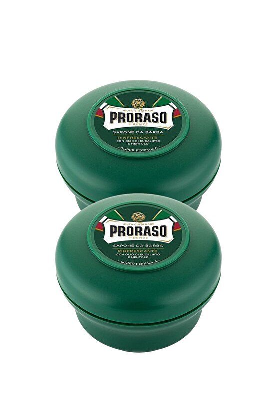 Okaliptüs ve Mentollü Tıraş Sabunu 150 ml 2 Adet