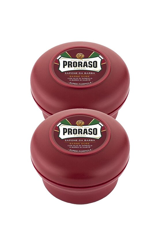 Sandal Ağacı ve Shea Özlü Tıraş Sabunu 150 ml 2 Adet
