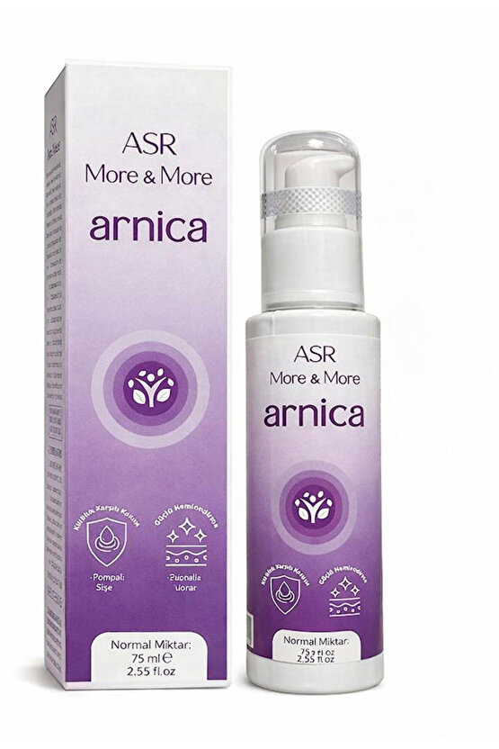 ARNİCA KREM MORE&MORE (Arnica Montana - Sarı Kantoron - Niasin - Aloe Vera - Yeşil Çay - At Kestanesi )