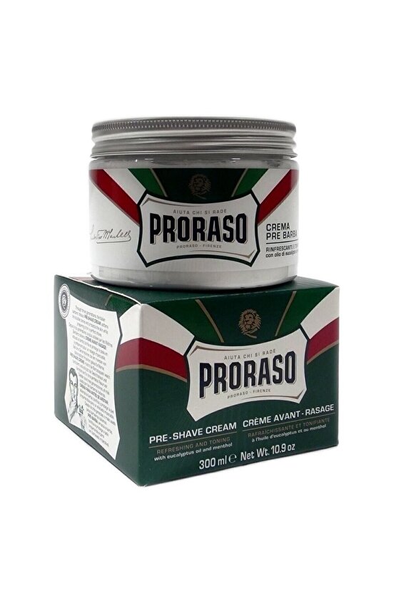 Okaliptüs Ve Mentollü Tıraş Öncesi Kremi 300ml